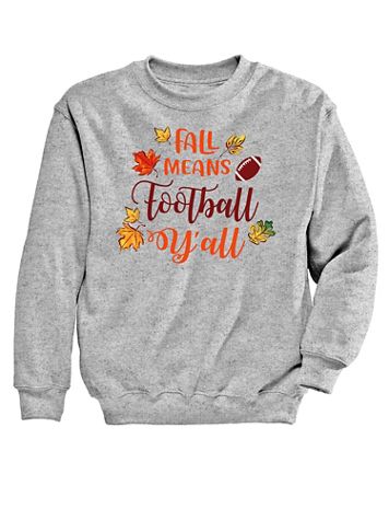 Football Graphic Sweatshirt - Image 1 of 1