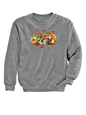 Puppy Graphic Sweatshirt
