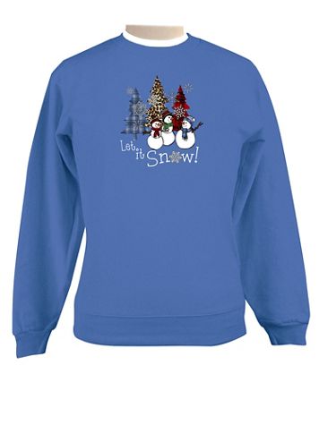 Snow Embroidered Sweatshirt - Image 1 of 1
