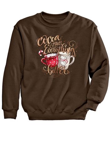 Cocoa Graphic Sweatshirt - Image 1 of 1
