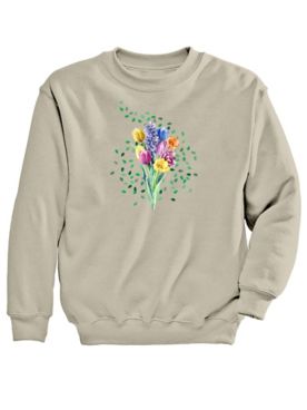 Bouquet Graphic Sweatshirt