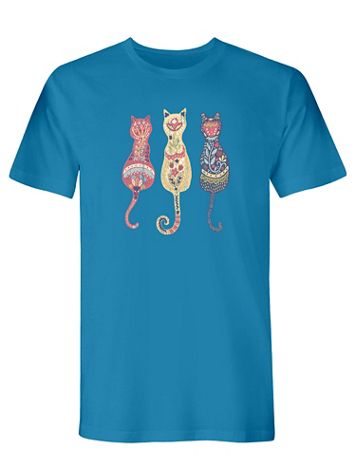 Cats Graphic Tee - Image 1 of 1