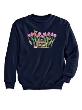 Tulip Graphic Sweatshirt