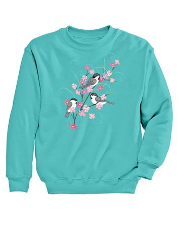 Blossom Graphic Sweatshirt - Image 1 of 1