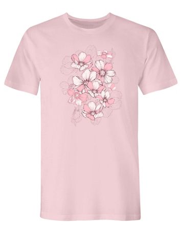 Soft Floral Graphic Tee - Image 1 of 1