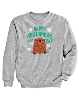Groundhog Graphic Sweatshirt