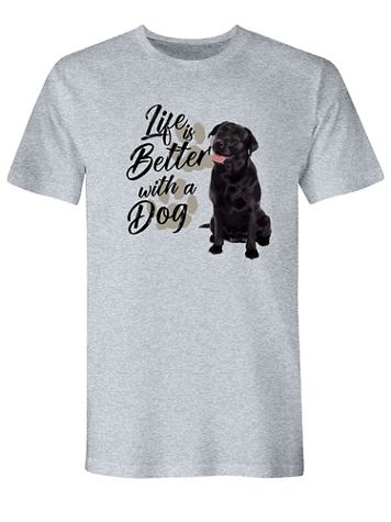 Life Better Dog Graphic Tee - Image 1 of 20