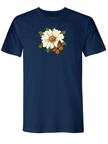 Floral Daisy Graphic Tee - Image 2 of 2