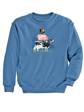 Farm Stack Graphic Sweatshirt - Image 1 of 1