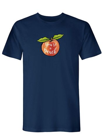 Peach Graphic Tee - Image 1 of 1