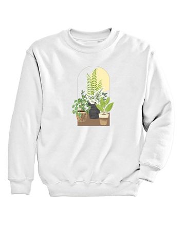 Window Plants Graphic Sweatshirt - Image 2 of 2