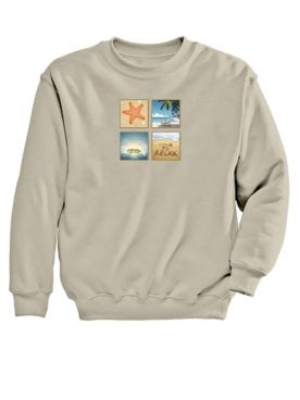 Time to Relax Graphic Sweatshirt