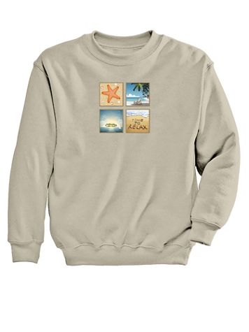 Time to Relax Graphic Sweatshirt - Image 2 of 2