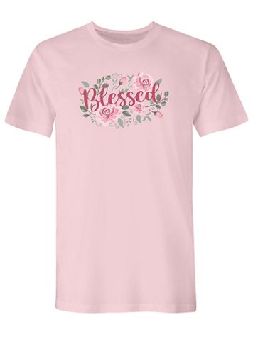 Blessed Roses Graphic Tee - Image 2 of 2