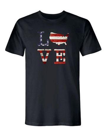 Love USA Graphic Tee - Image 1 of 1