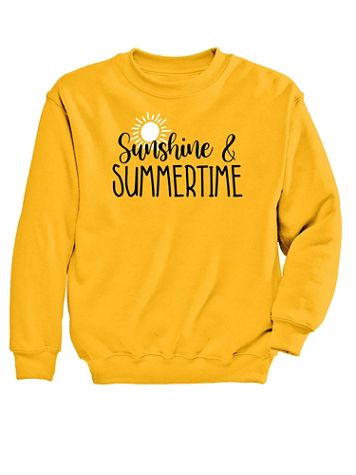 Summertine Grpahic Sweatshirt - Image 1 of 1
