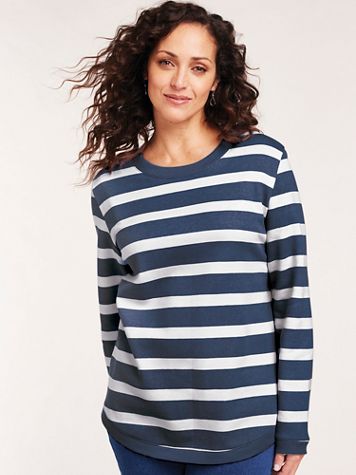 Shirt Tail Hem Fleece Sweatshirt - Image 1 of 4