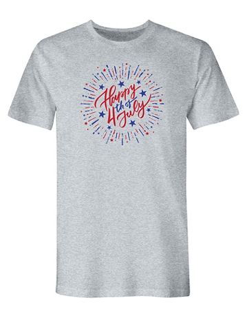 Happy 4th Graphic Tee - Image 2 of 2