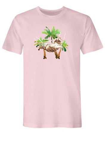 Tropical Kitty Graphic Tee - Image 2 of 2