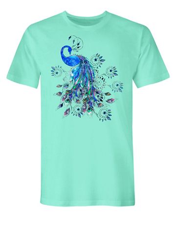 Peacock Graphic Tee - Image 2 of 2