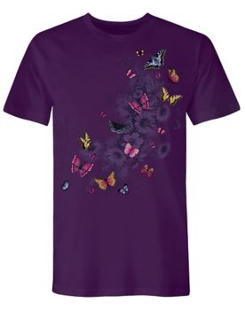 Butterfly String Graphic Tee