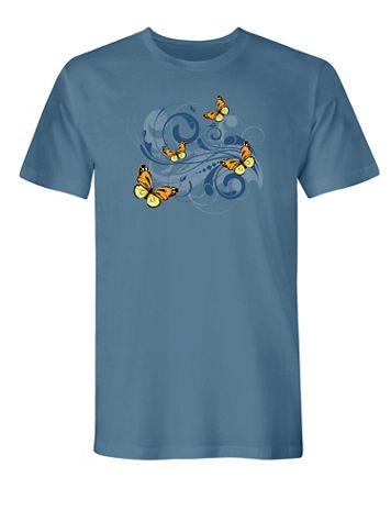 Butterfly Swirl Graphic Tee - Image 2 of 2