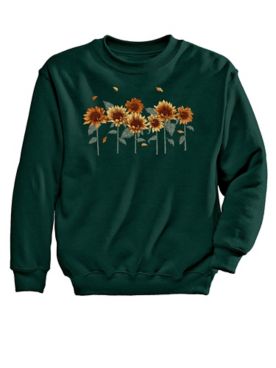 Sunflower Chain Graphic Sweatshirt
