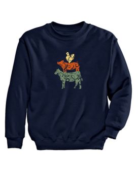 Farm Stack Graphic Sweatshirt