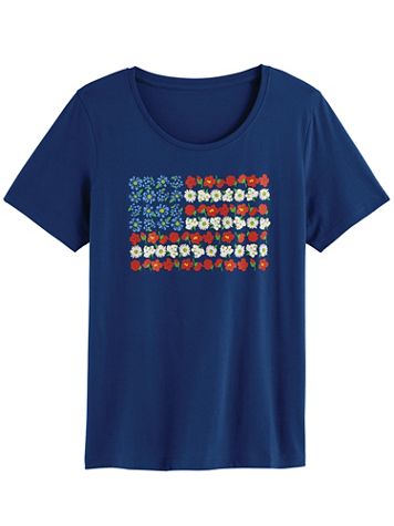 Novelty Graphic Print Tee - Image 1 of 5