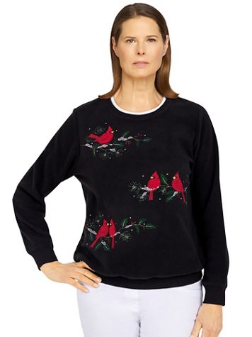 Alfred Dunner Classics Cardinals Pullover - Image 5 of 5