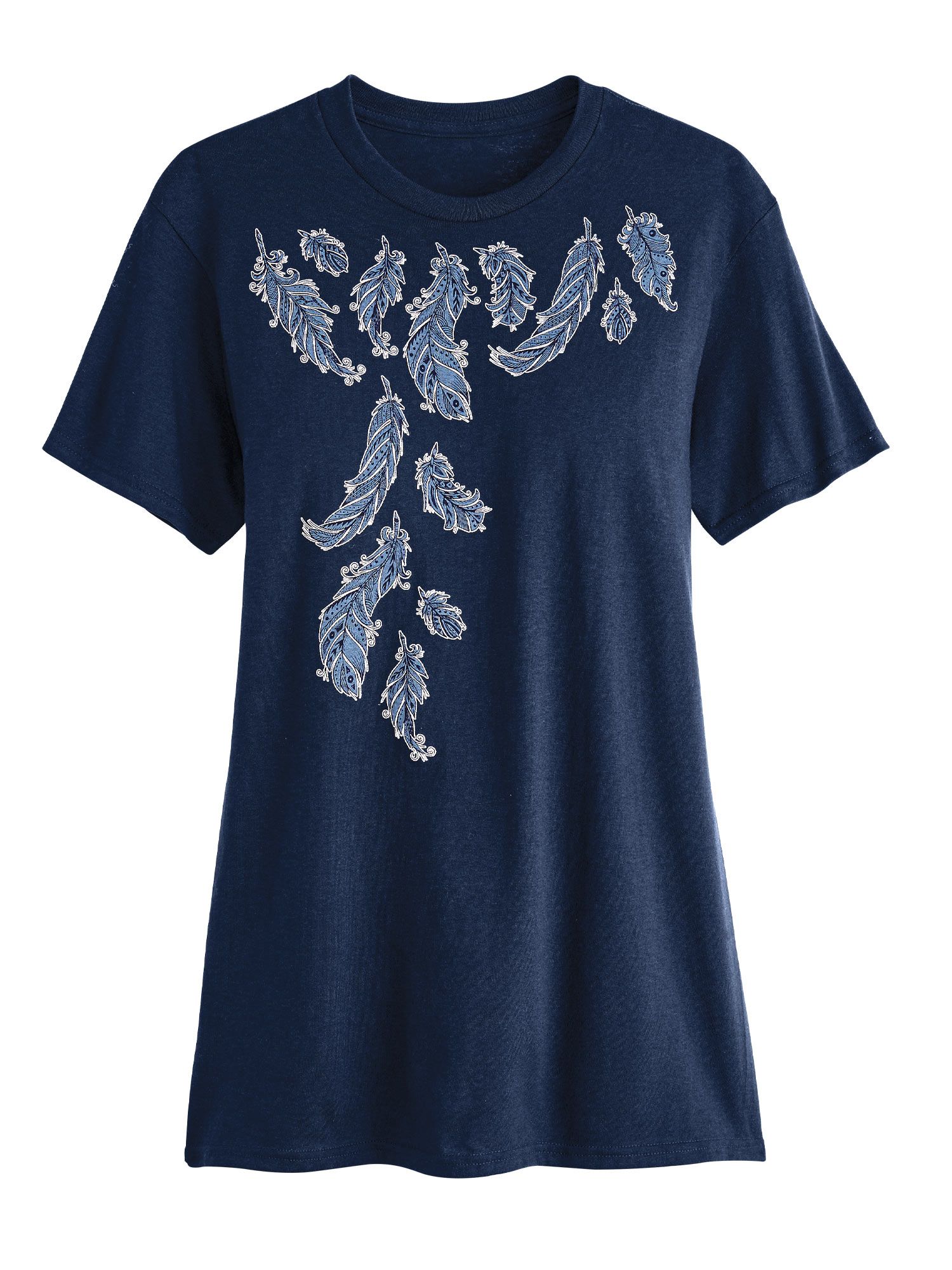 Feathers Graphic Tee