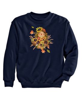 Scarecrow Bouquet Graphic Sweatshirt