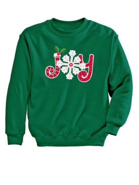 Joy Flake Graphic Sweatshirt