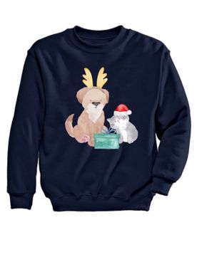 Pet Present Graphic Sweatshirt