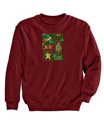 Christmas Joy Graphic Sweatshirt - Image 1 of 1