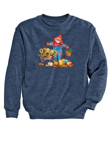 Scarecrows Garden Graphic Sweatshirt - Image 1 of 1