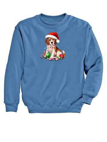 Puppy Sweets Graphic Sweatshirt - Image 1 of 1