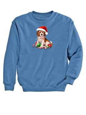 Puppy Sweets Graphic Sweatshirt