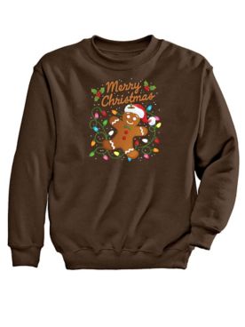 Gingerbread Graphic Sweatshirt