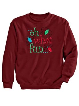 What Fun Graphic Sweatshirt