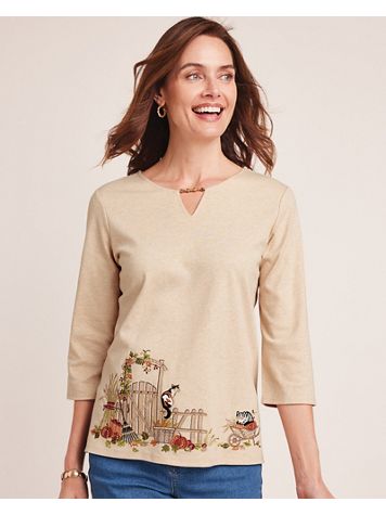 Alfred Dunner® Classic Autumn Tee - Image 1 of 13