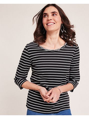 Braid Trim Knit Top - Image 1 of 18