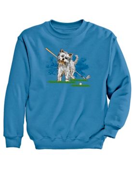Golf Help Graphic Sweatshirt
