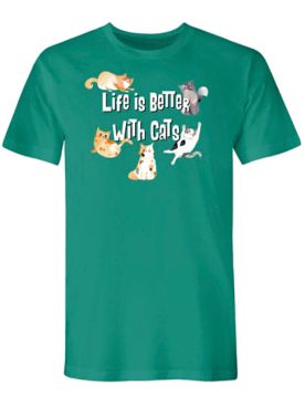 Life Cats Graphic Tee