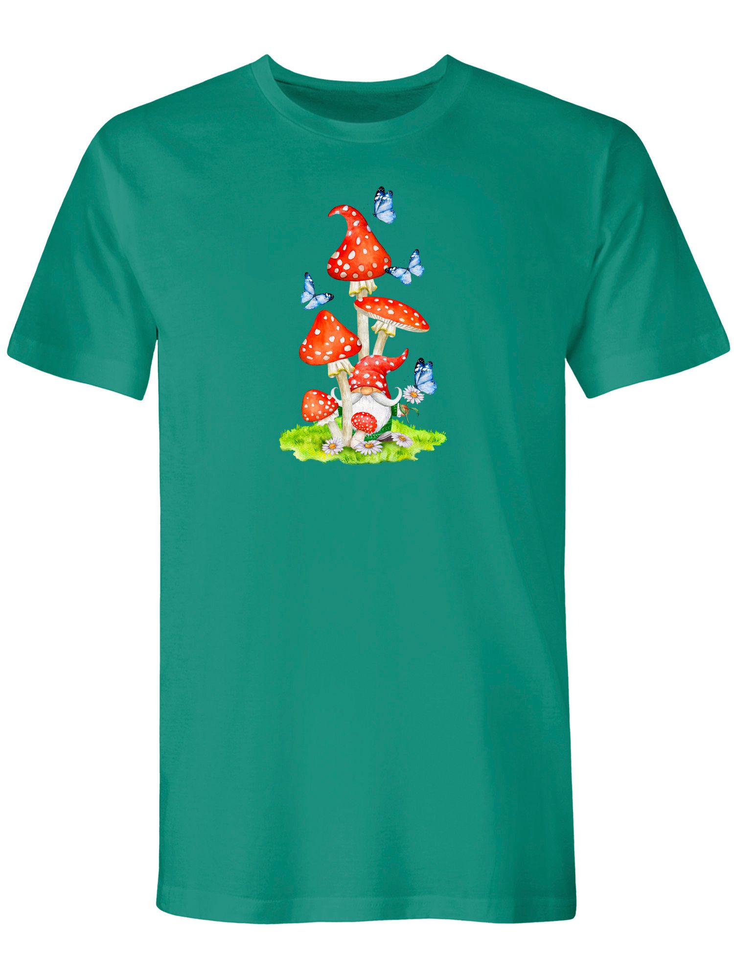 Gnome Mushroom Graphic Tee