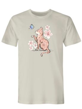 Pattern Cat Graphic Tee