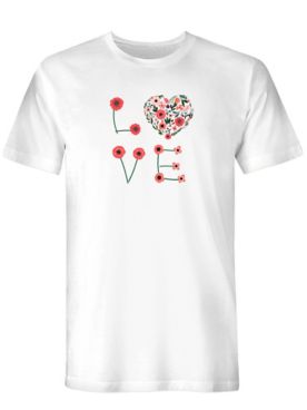 Love Heart Graphic Tee