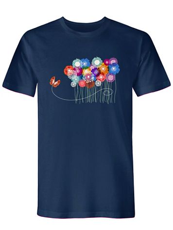 Flower Sparks Graphic Tee - Image 2 of 2