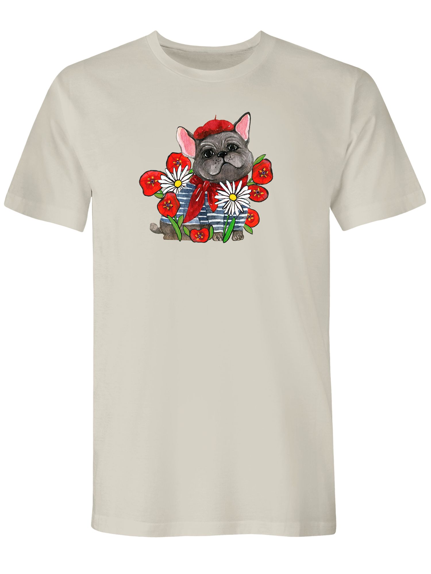 French Flowers Graphic Tee
