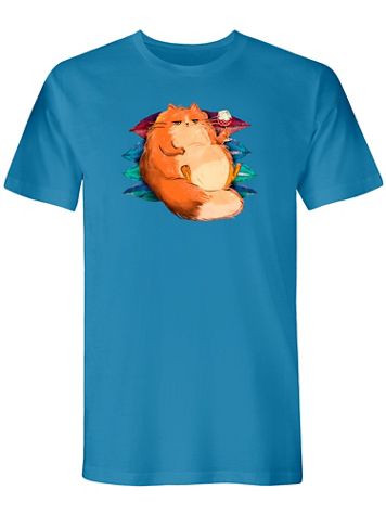 Happy Cat Graphic Tee - Image 2 of 2
